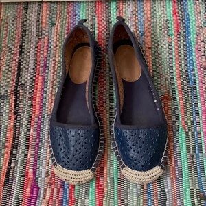 Corso Como navy slip ons